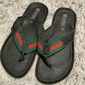 Wendell Mens Flip Flop Size 43 US 9 📦C